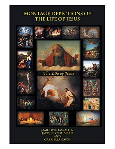 Montage Depictions Of The Life Of Jesus