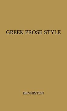 Greek Prose Style