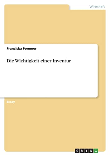 Die Wichtigkeit einer Inventur