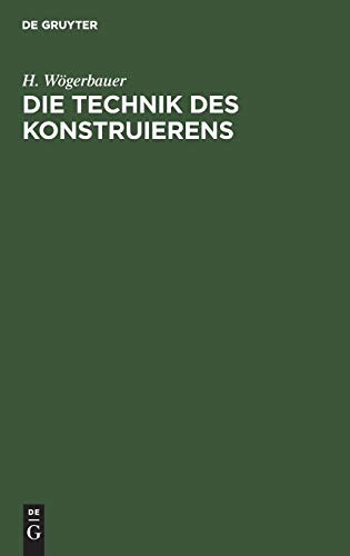 Die Technik des Konstruierens