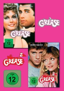 Grease 1 & 2 [2 DVDs] von Randal Kleiser, Patricia Birch | DVD | Zustand akzeptabel