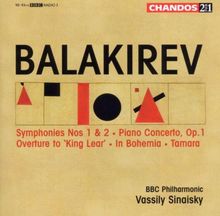 Balakirew: Sinfonien 1+2/Klavierkonzert/+