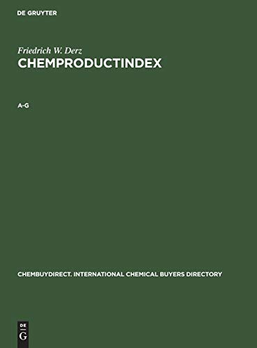 A-G (ChemBUYdirect. International Chemical Buyers Directory)