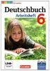 Deutschbuch Gymnasium - Allgemeine Ausgabe - Neubearbeitung: 6. Schuljahr - Arbeitsheft mit Lösungen und Übungs-CD-ROM