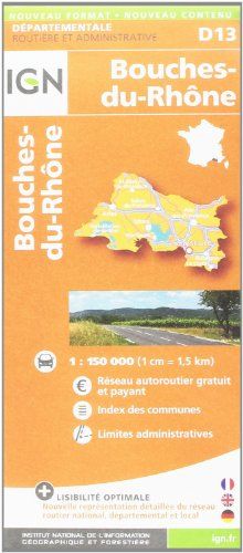 Bouches-du-Rhone (Departement Maps)