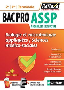 Biologie et microbiologie appliquées, sciences médico-sociales : bac pro ASSP à domicile et en structure, 2de, 1re, terminale