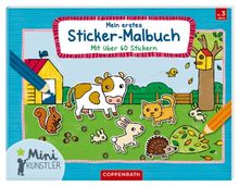 Mein erstes Sticker-Malbuch: Mit über 60 Stickern