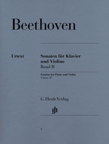 Sonaten für Klavier und Violine - Ludwig van - Violinsonaten Band II Beethoven Kartoniert (TB)