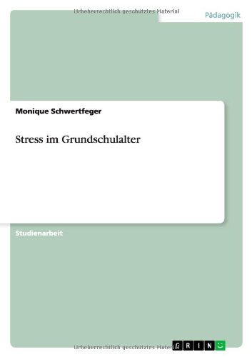 Stress im Grundschulalter