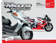 Revue moto technique, n° 132.1. Honda FES 125 (98-02)/Suzuki GSX 750 (00-03)