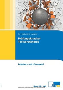 Prüfungsknacker Textverständnis: Aufgaben- und Lösungsteil