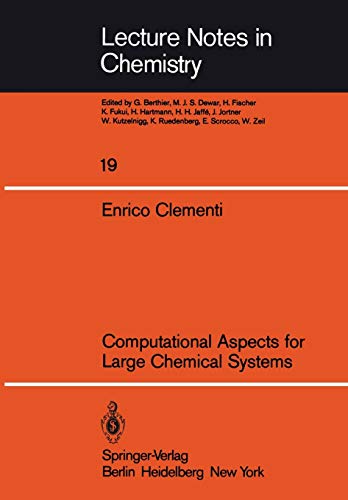 Computational Aspects for Large Chemical Systems (Lecture Notes in Chemistry, 19, Band 19)