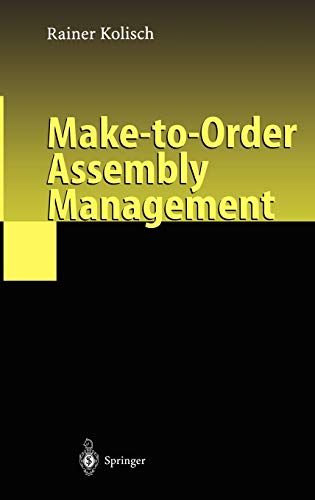 Make-to-Order Assembly Management