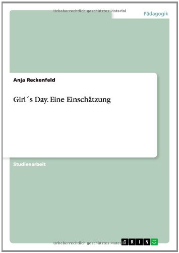 Girl´s Day. Eine Einschätzung