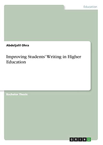 Improving Students' Writing in Higher Education