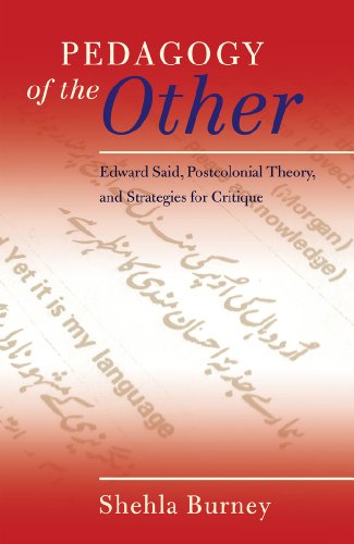 Pedagogy of the Other: Edward Said, Postcolonial Theory, and Strategies for Critique (Counterpoints)