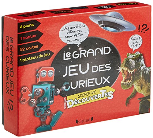 Le Grand Jeu Des Curieux : Avec 4 Pions, 1 Sablier, 52 Cartes Et 1 Plateau De Jeu