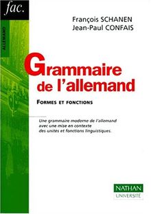 Grammaire de l'allemand : formes et fonctions