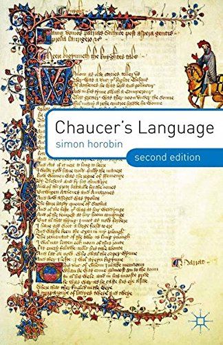 Chaucers Language - Simon Horobin Kartoniert (TB)