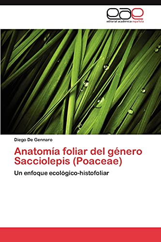 Anatomía foliar del género Sacciolepis (Poaceae): Un enfoque ecológico-histofoliar