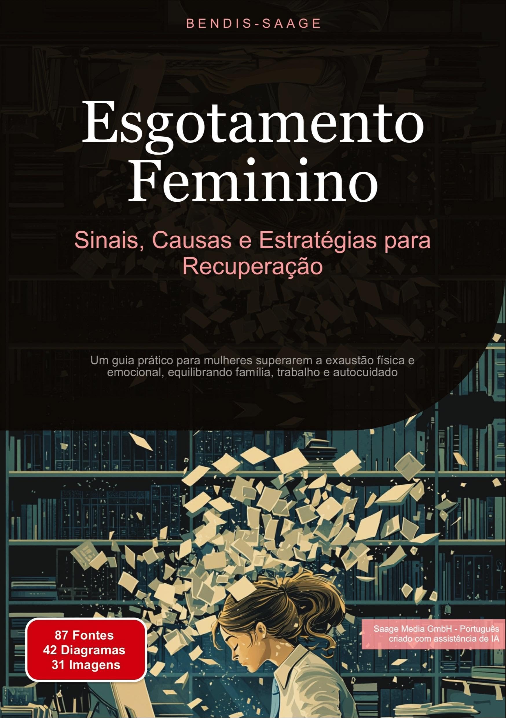 Esgotamento Feminino: Sinais, Causas e Estratégias para Recuperação: Um guia prático para mulheres superarem a exaustão física e emocional, equilibrando família, trabalho e autocuidado
