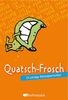 Quatsch-Frosch (orange). 33 schräge Rätselgeschichten (Spielkarten in Box).