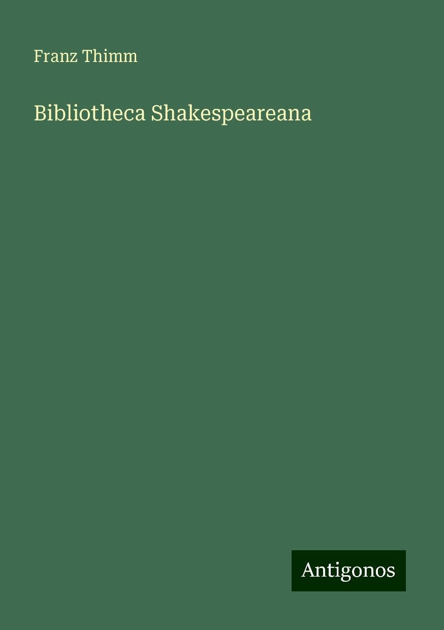 Bibliotheca Shakespeareana