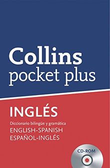 Collins Pocket plus inglés-español, español-inglés: Diccionario bilingüe y gramática Español-Inglés | English-Spanish (incluye CD)