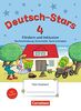 Deutsch-Stars - Allgemeine Ausgabe: 4. Schuljahr - Fördern und Inklusion: Übungsheft. Mit Lösungen