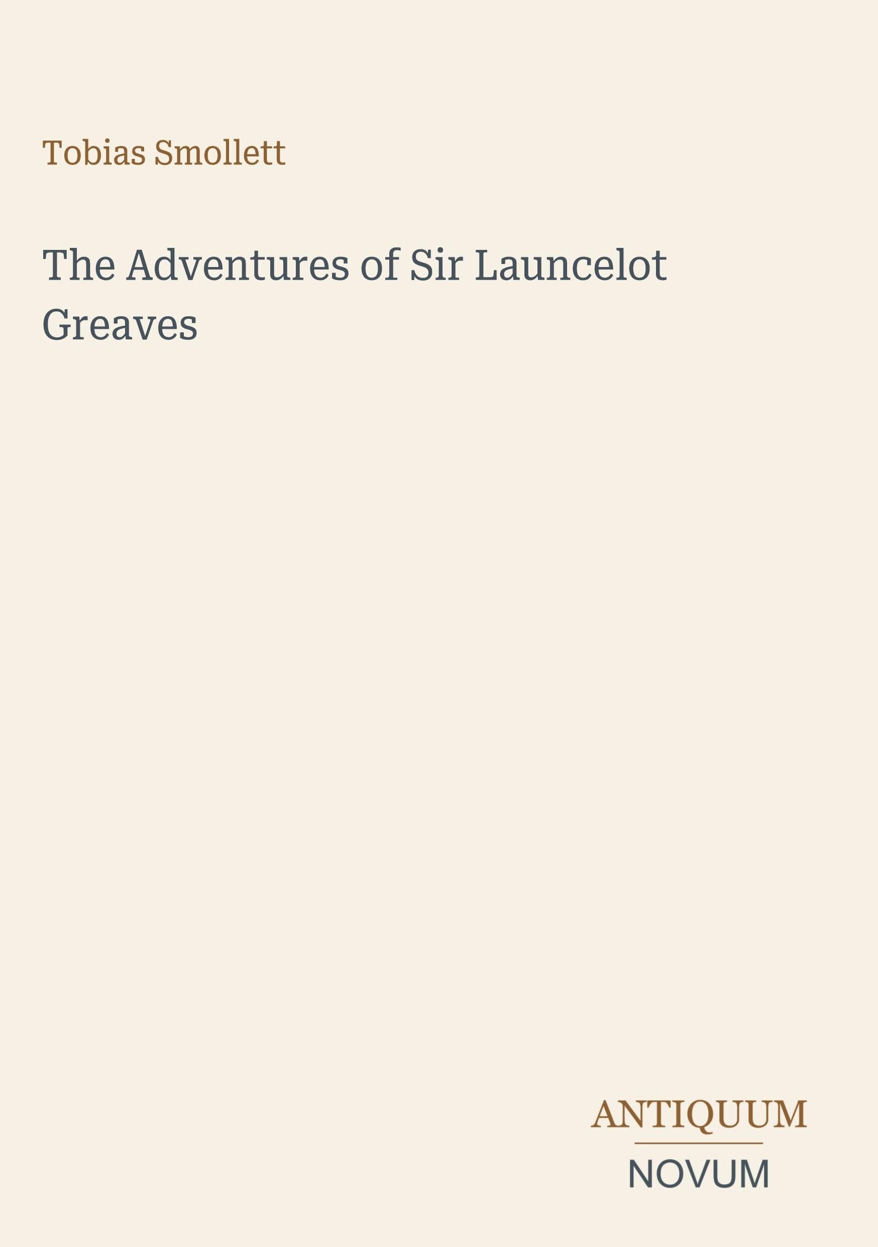 The Adventures of Sir Launcelot Greaves