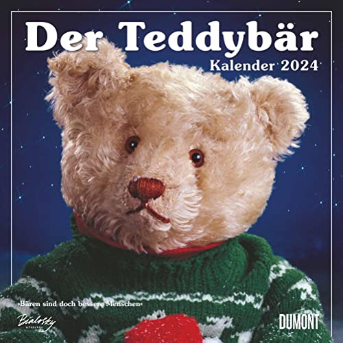 Der Teddybär 2023 - Broschürenkalender - Wandkalender - Format 30 X 30