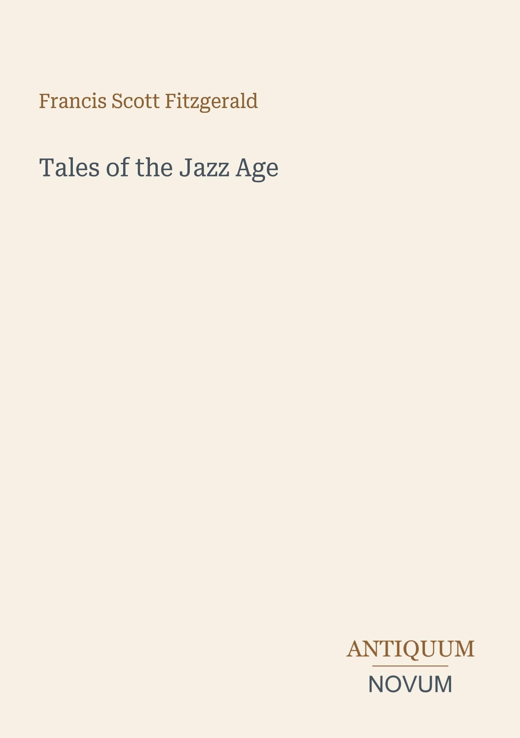 Tales of the Jazz Age