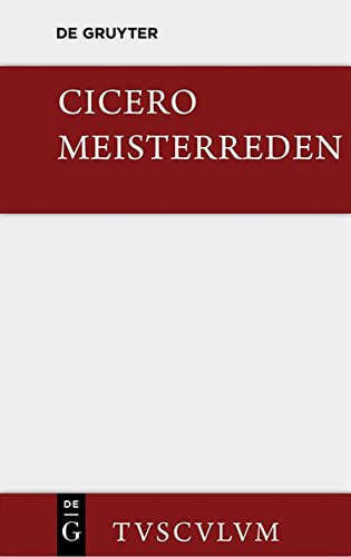 Meisterreden (Sammlung Tusculum)