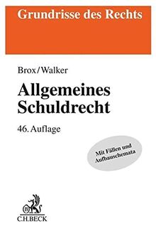 Allgemeines Schuldrecht (Grundrisse des Rechts)