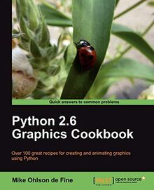 Python 2.6 Graphics Cookbook von Ohlson de Fine, Mike  | Buch | Zustand sehr gut