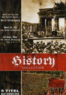 History Collection (Adolf Hitler und das Dritte Reich:Sein Untergang/Berlin 48-Die große Luftbrücke/Global War-Der 2. Weltkrieg-Teil I-III)