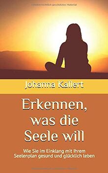 Erkennen, was die Seele will: Wie Sie im Einklang mit Ihrem Seelenplan gesund und glücklich leben