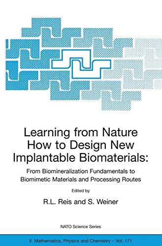 Learning from Nature How to Design New Implantable Biomaterials: From Biomineralization Fundamentals to Biomimetic Materials and Processing Routes: ... 13-24 October 2003 (Nato Science Series II:)