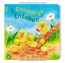 5 flauschige Entchen (5er Mini)