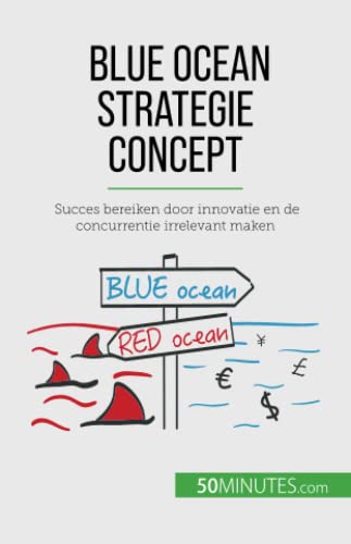 Blue Ocean Strategie concept: Succes bereiken door innovatie en de concurrentie irrelevant maken