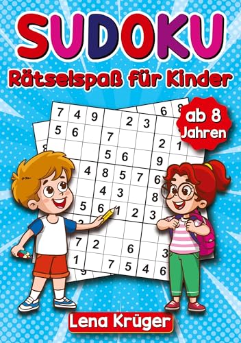 Rätselbuch Für Kinder Ab 8 Jahren – 200 Bunte Rätsel Mit Logikspielen, Sudoku Und Kreuzworträtseln, Fördert Mathe & Rechtschreibung