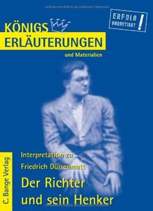 Königs Erläuterungen und Materialien, Bd.42, Der Richter und sein Henker