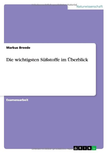 Die wichtigsten Süßstoffe im Überblick