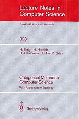 Categorical Methods in Computer Science: With Aspects from Topology (Lecture Notes in Computer Science)
