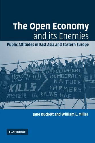 The Open Economy and its Enemies: Public Attitudes In East Asia And Eastern Europe