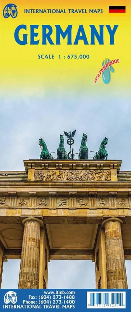 Germany: ITM Intern.Travel Maps 1:675000