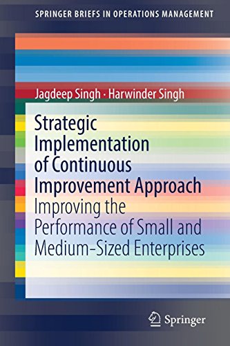 Strategic Implementation of Continuous Improvement Approach: Improving the Performance of Small and Medium-Sized Enterprises (SpringerBriefs in Operations Management)
