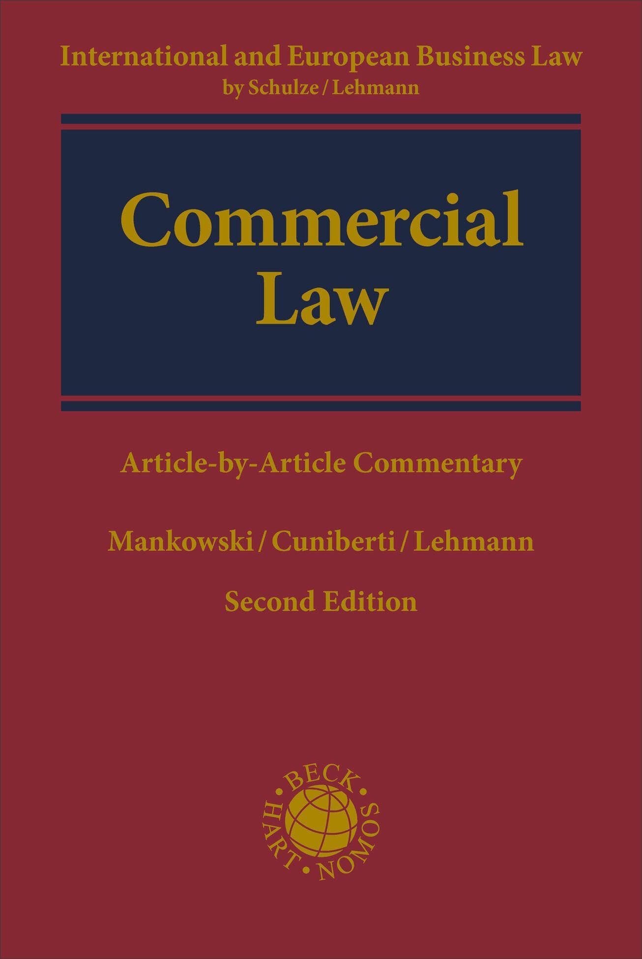 Commercial Law: Article-by-Article Commentary (Beck International)