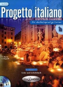 Nuovo Progetto Italiano (für deutschsprachige Lerner), Bd.1b : Lehr- und Arbeitsbuch, m. CD-ROM