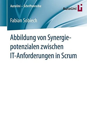Abbildung von Synergiepotenzialen zwischen IT-Anforderungen in Scrum (AutoUni - Schriftenreihe)